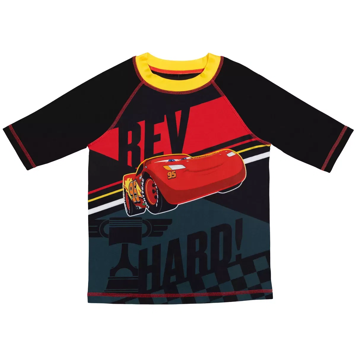 Детский комплект для плавания из рашгарда и плавок Disney Cars Multicolor — фото 4