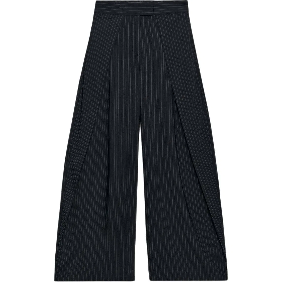 Женские брюки свободного кроя с полосатым принтом ZARA, Stripes