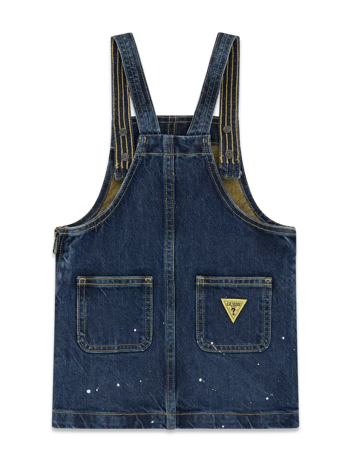 Джинсовое платье стандартного кроя для девочки Guess Jeans, синий — фото 2
