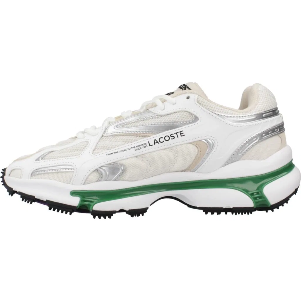 Детские кроссовки для мальчиков с шнуровкой 47sma0013 Lacoste, Aqua Green — фото 2
