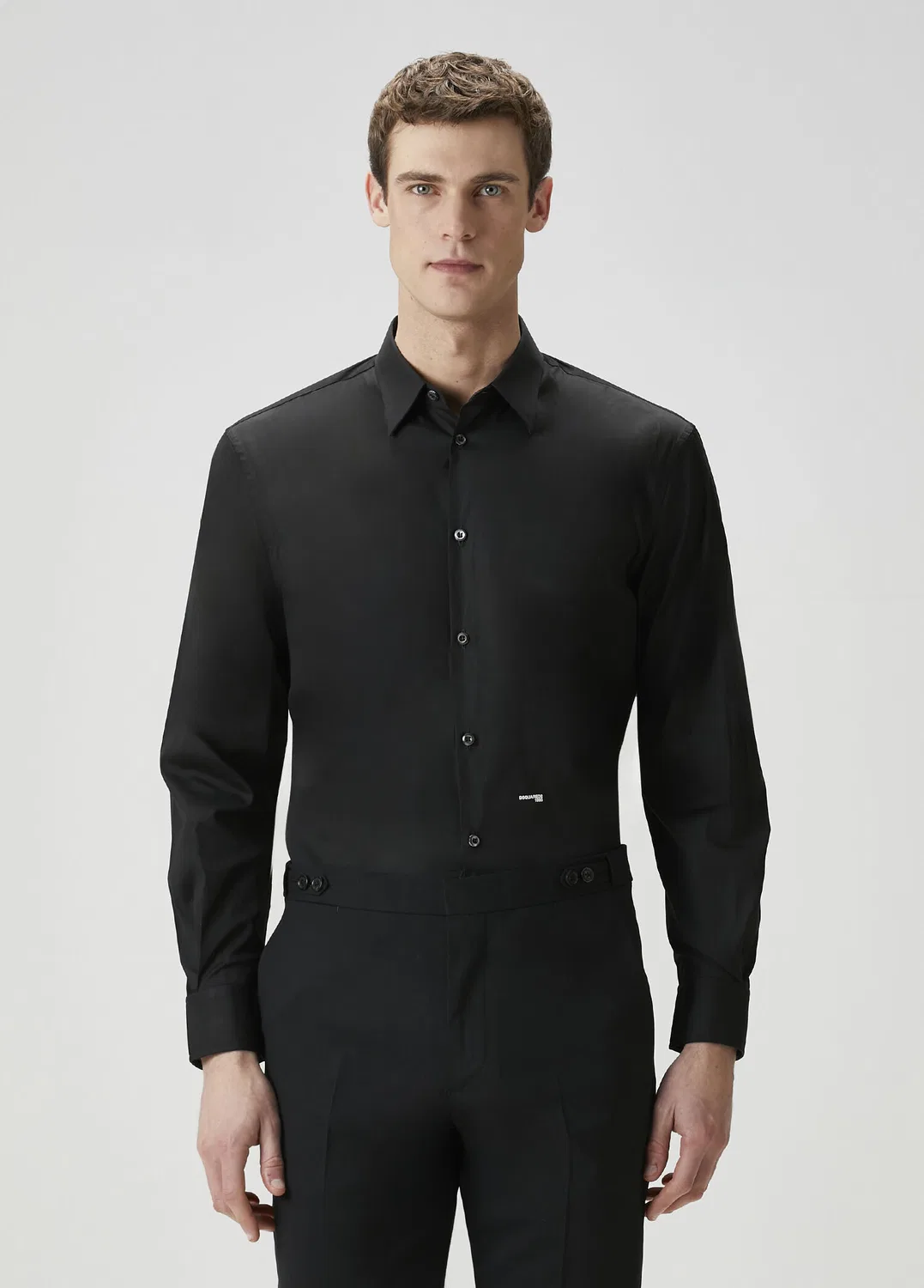 Рубашка Relax Fit Dan Dsquared2, black