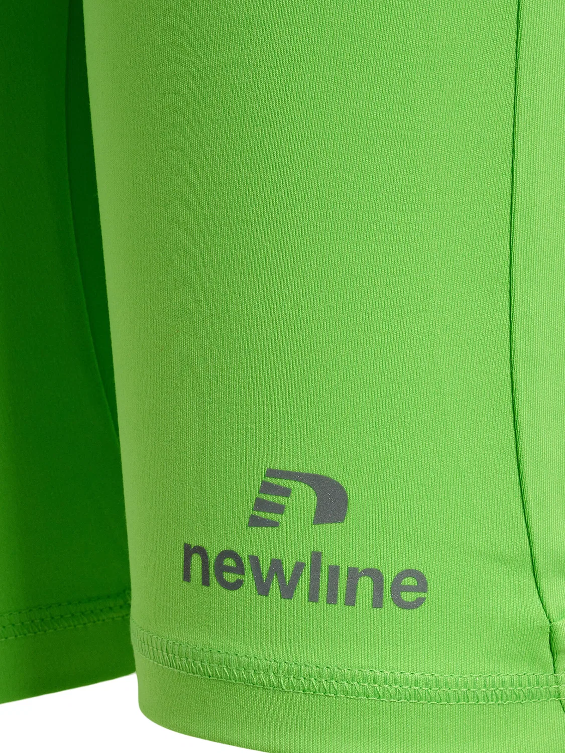 Детские леггинсы с высоким поясом Kids Athletic Newline, Fluoreszierendes Neongrun / Grun — фото 4