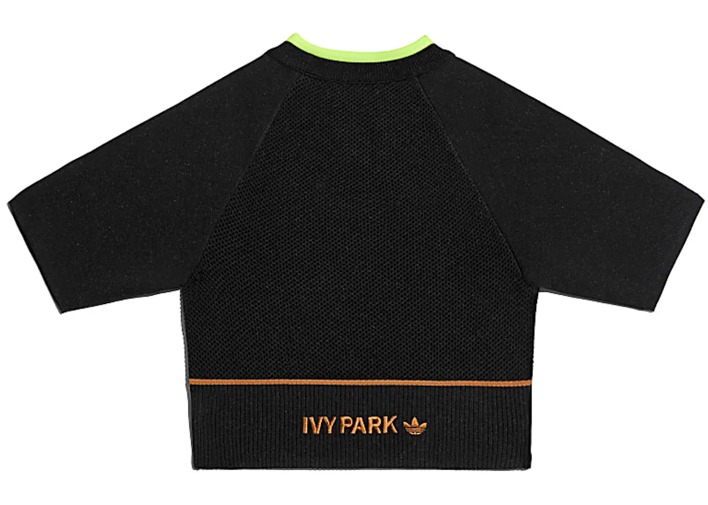 Женский топ из трикотажа Ivy Park Adidas, Black/Mesa — фото 2