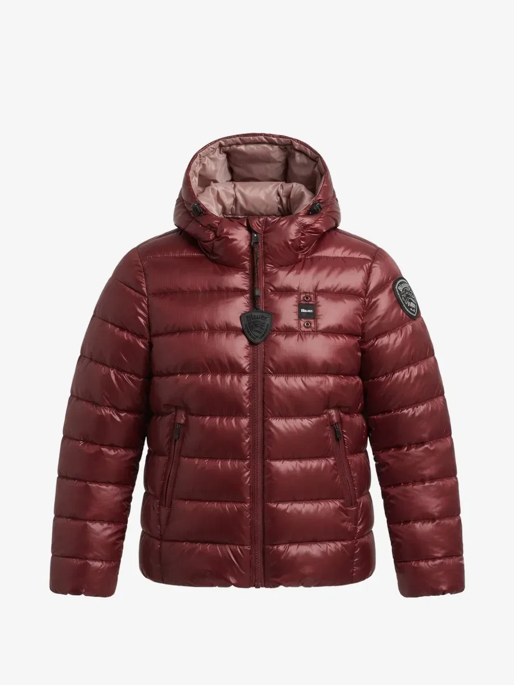 Стеганая куртка Caroll с капюшоном Blauer, красный