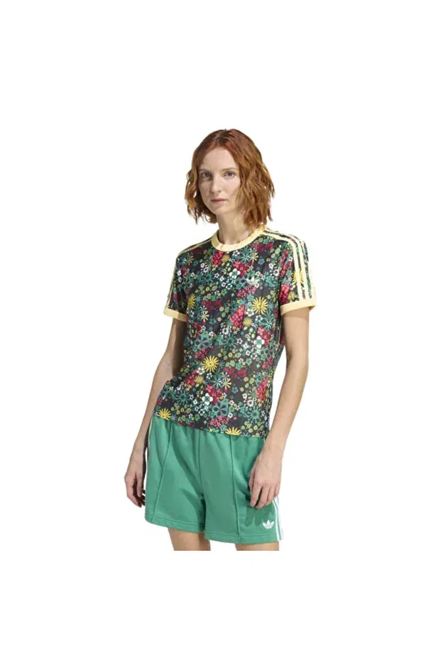 Женская футболка с коротким рукавом Originals x liberty london, Adidas, Multicolor — фото 2