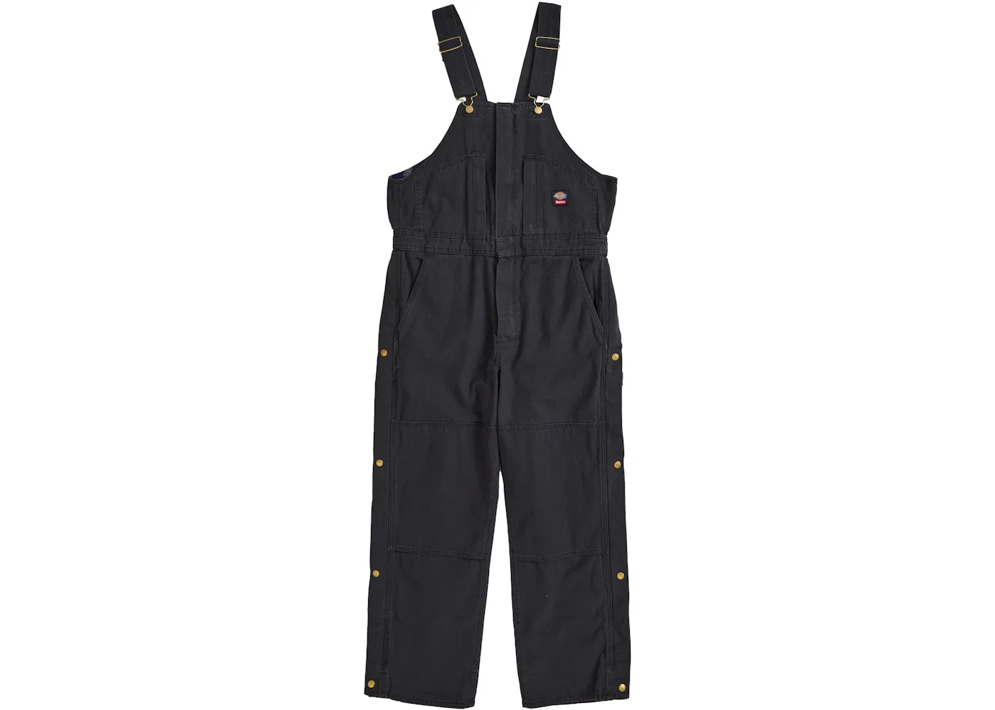 Мужской комбинезон с подкладкой из фланели Supreme Overall, Black