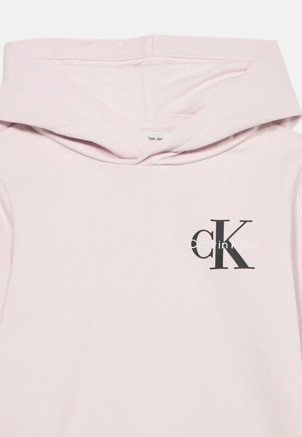 Худи с монологом на груди, унисекс - худи Calvin Klein Jeans, Orchid Ice — фото 3