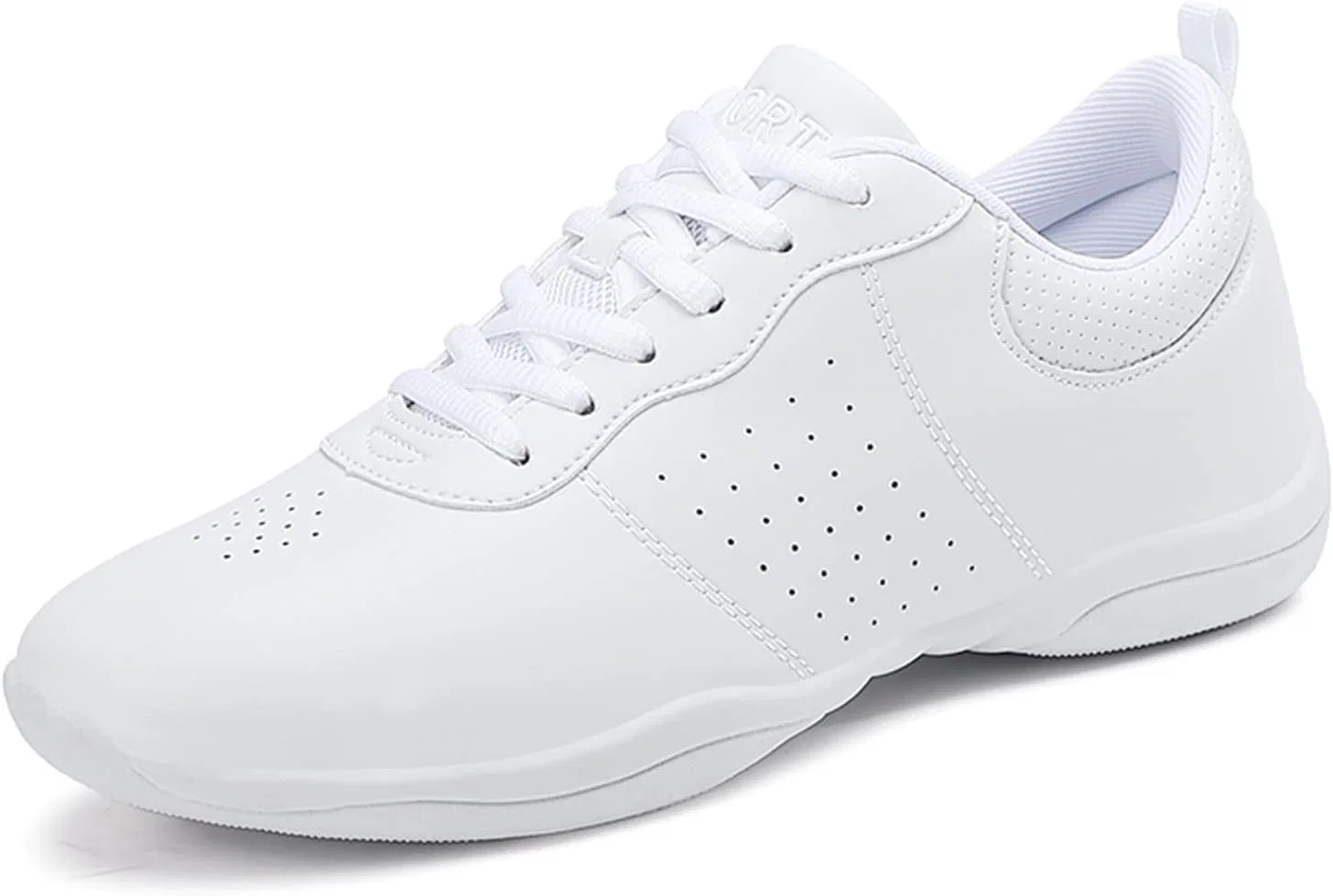 Детские кроссовки для чирлидинга с принтом FOFOWHAT, All White