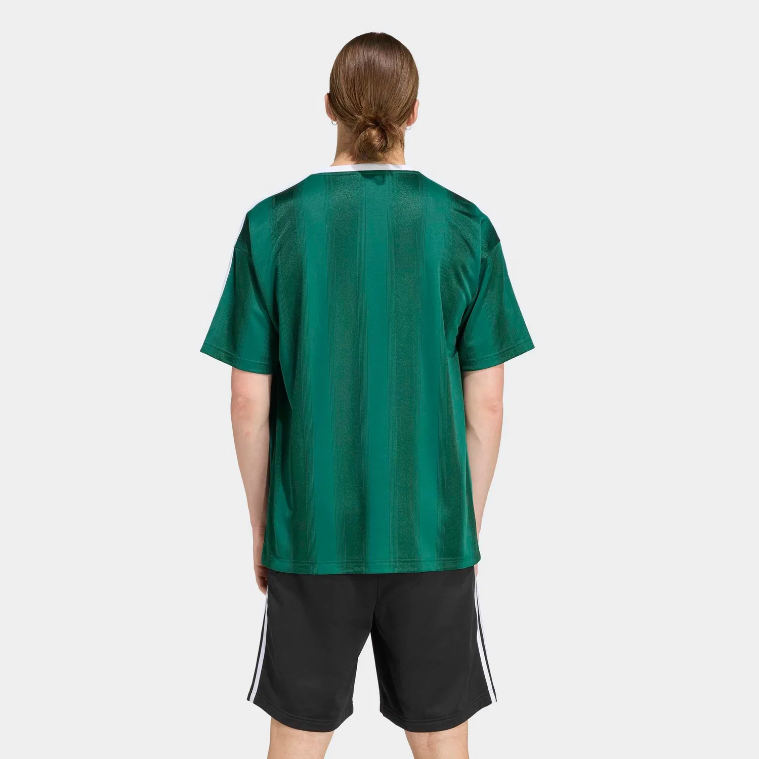 Мужская футболка с принтом Jacquard Adidas Originals, Collegiate Green — фото 3
