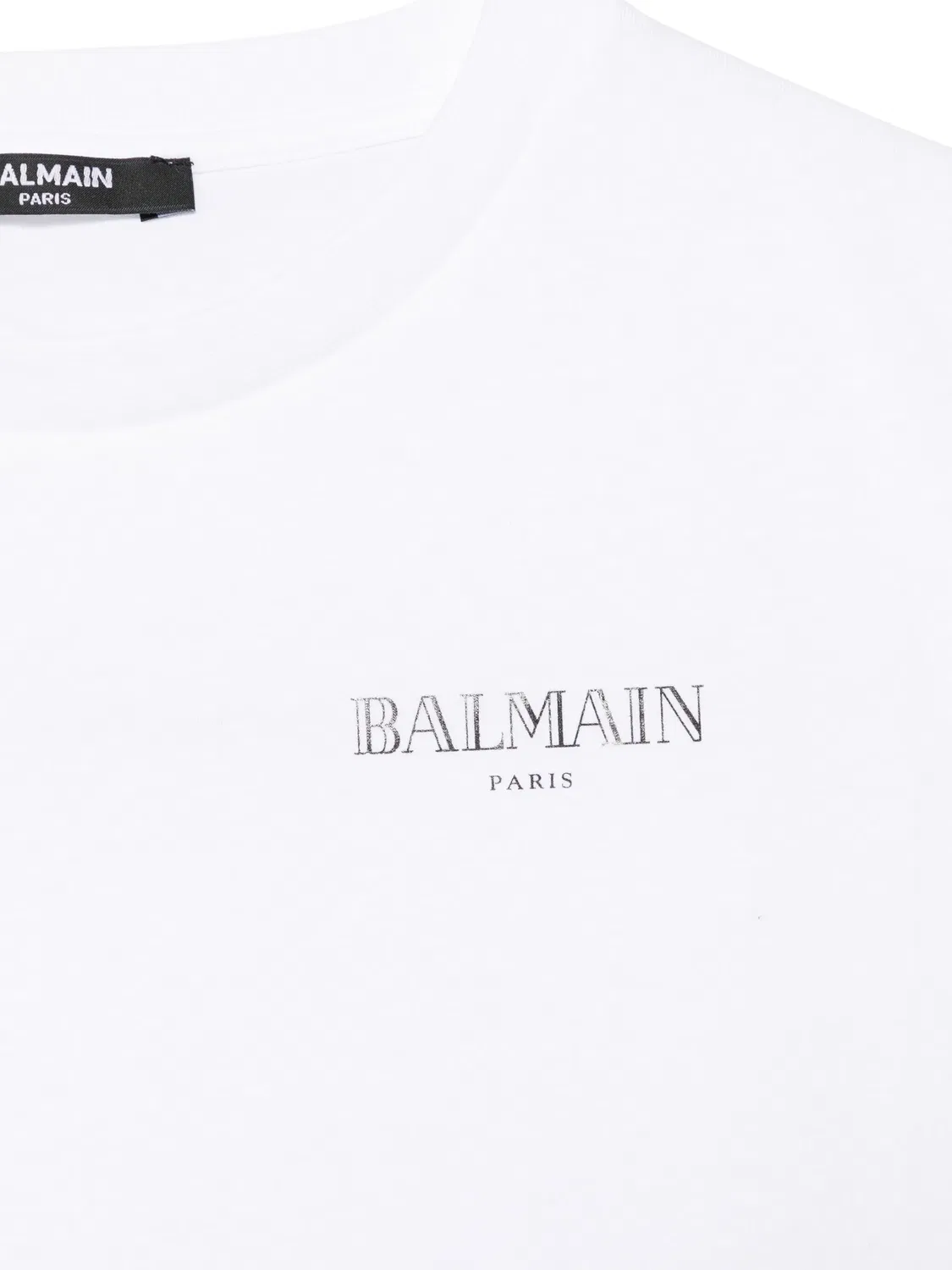 Футболка из 100% хлопка Balmain, белый — фото 3