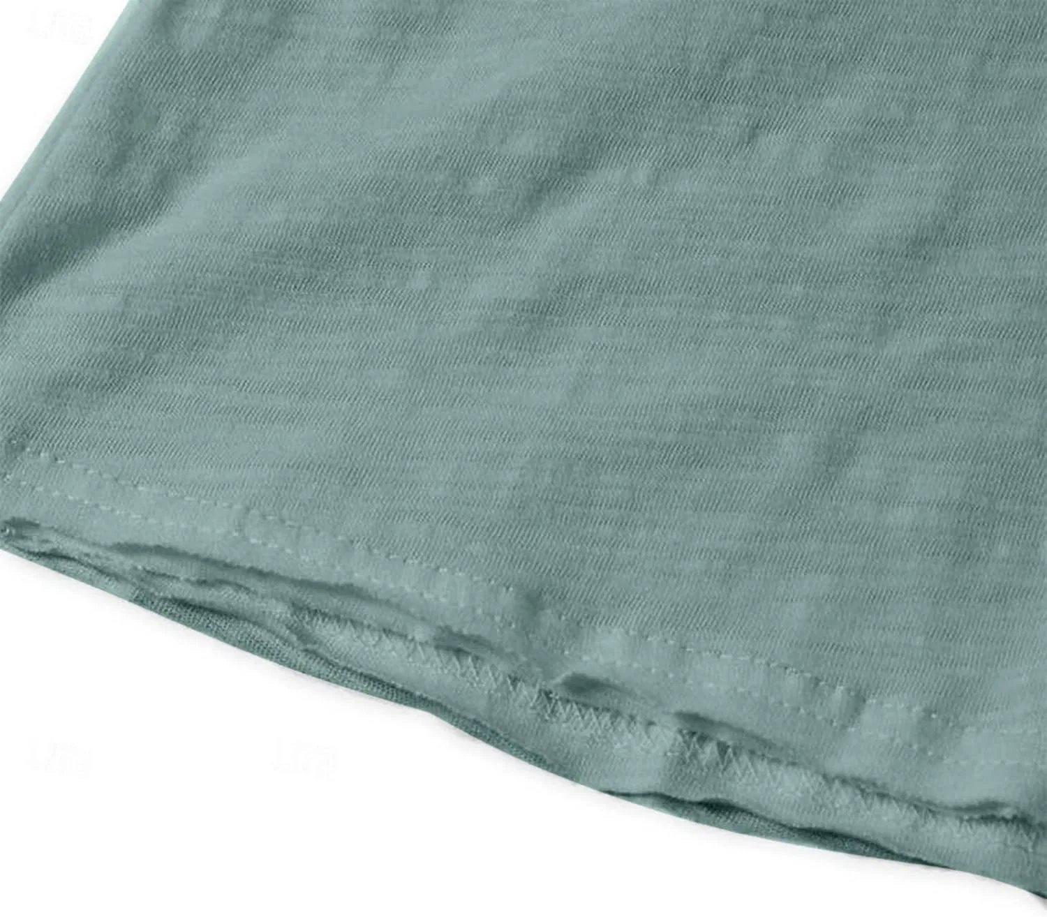 Мужская хлопковая футболка с круглым вырезом Regular Fit, Green — фото 3