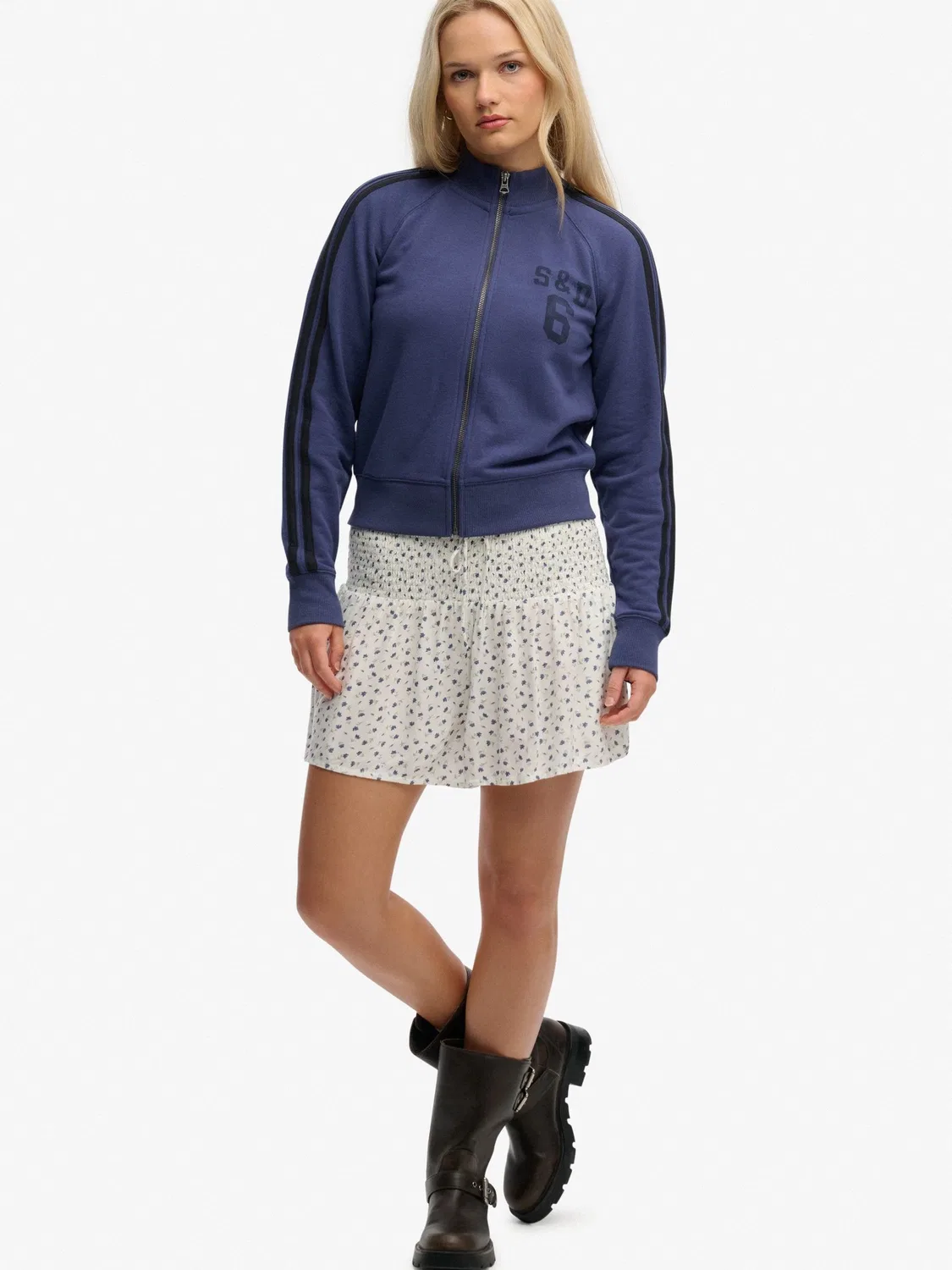 Куртка Athletic Essentials Superdry, синий — фото 3
