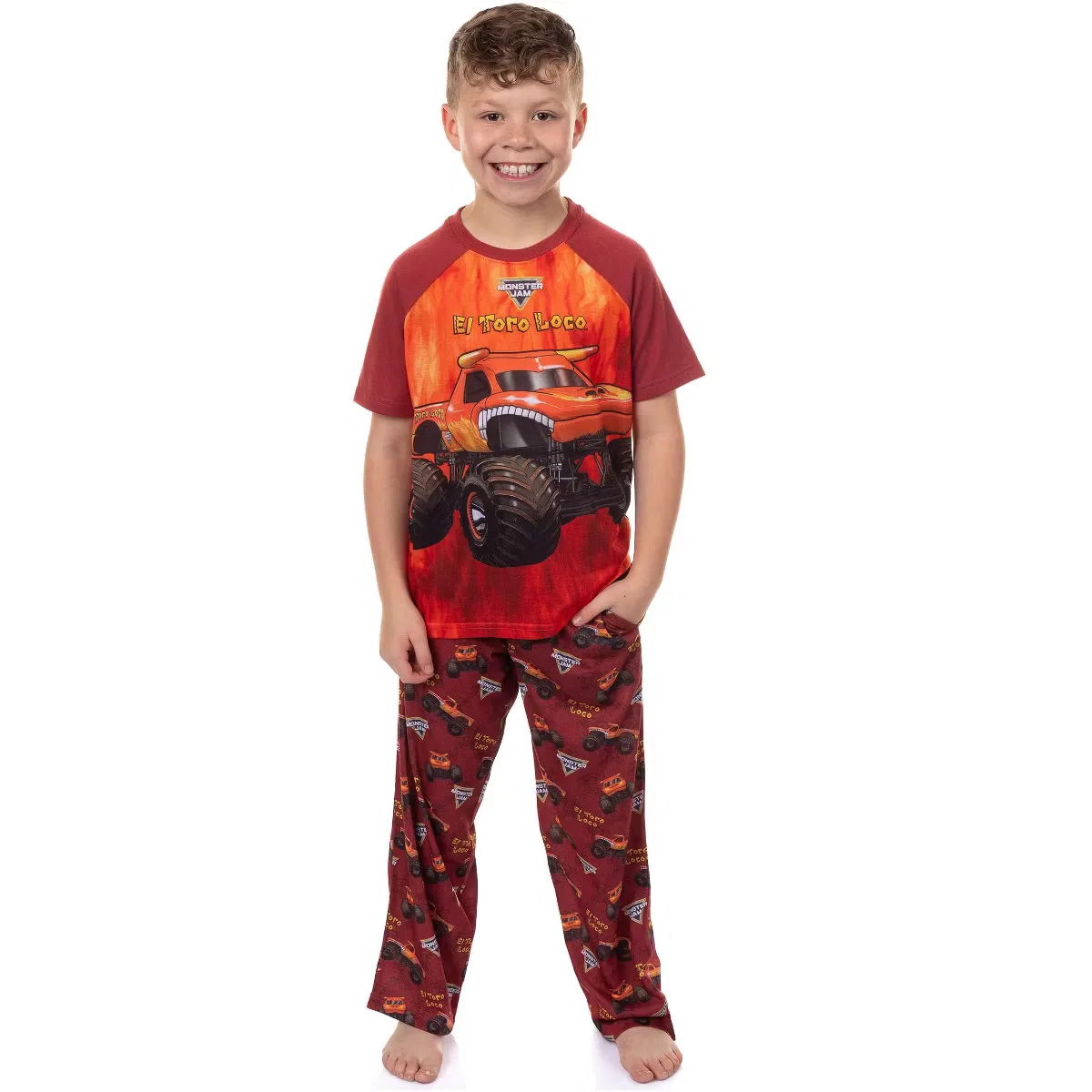 Пижамный комплект с принтом Monster Jam El Toro Loco INTIMO, multicolored