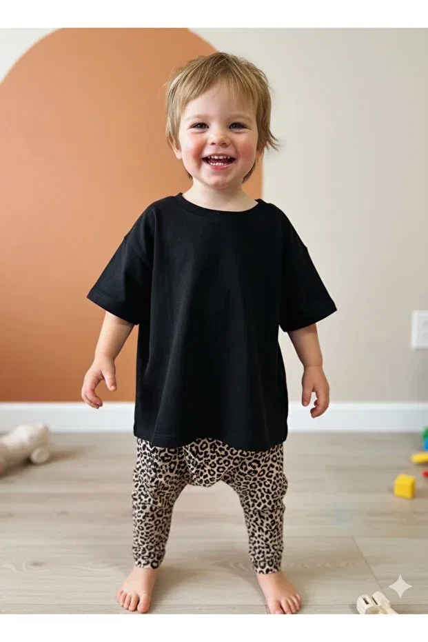 Детские штаны для мальчиков с принтом Basics Babydia, Brown
