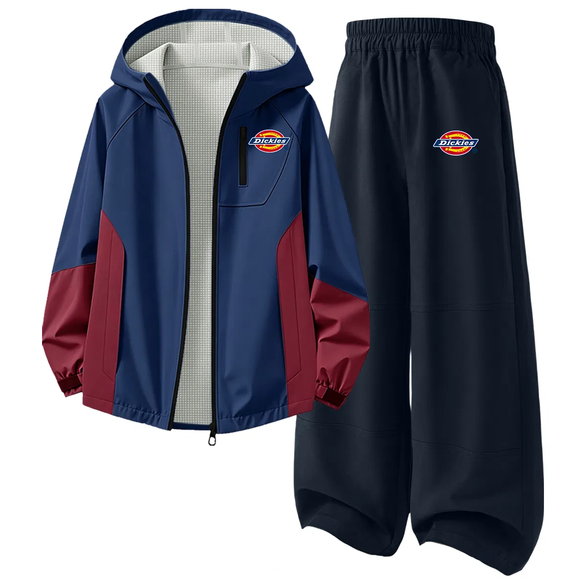 Детский спортивный костюм с капюшоном Dickies, Silicone Standard K Night Navigation Blue/Silicone Standard K Navy Blue