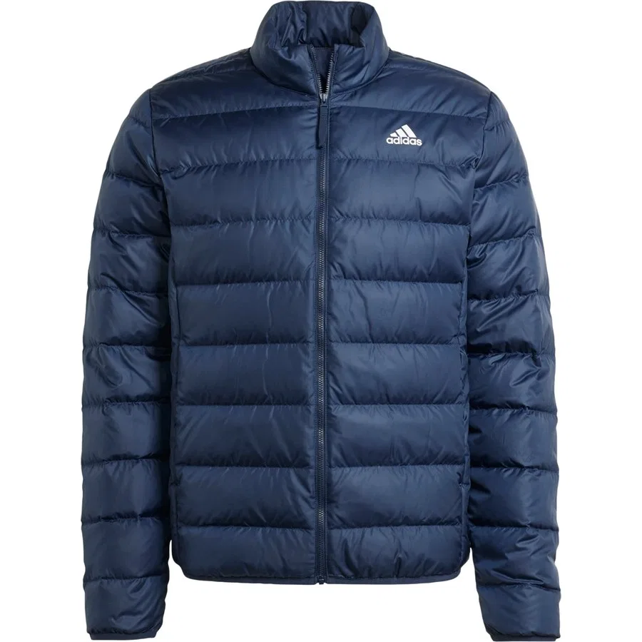 Куртка утепленная с воротником-стойкой Essentials Light Down Jacket adidas, Синий