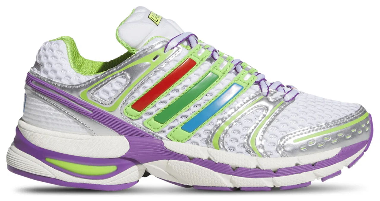 Кроссовки для мальчиков Adistar Control 5 Adidas, цвет Solar Slime/White
