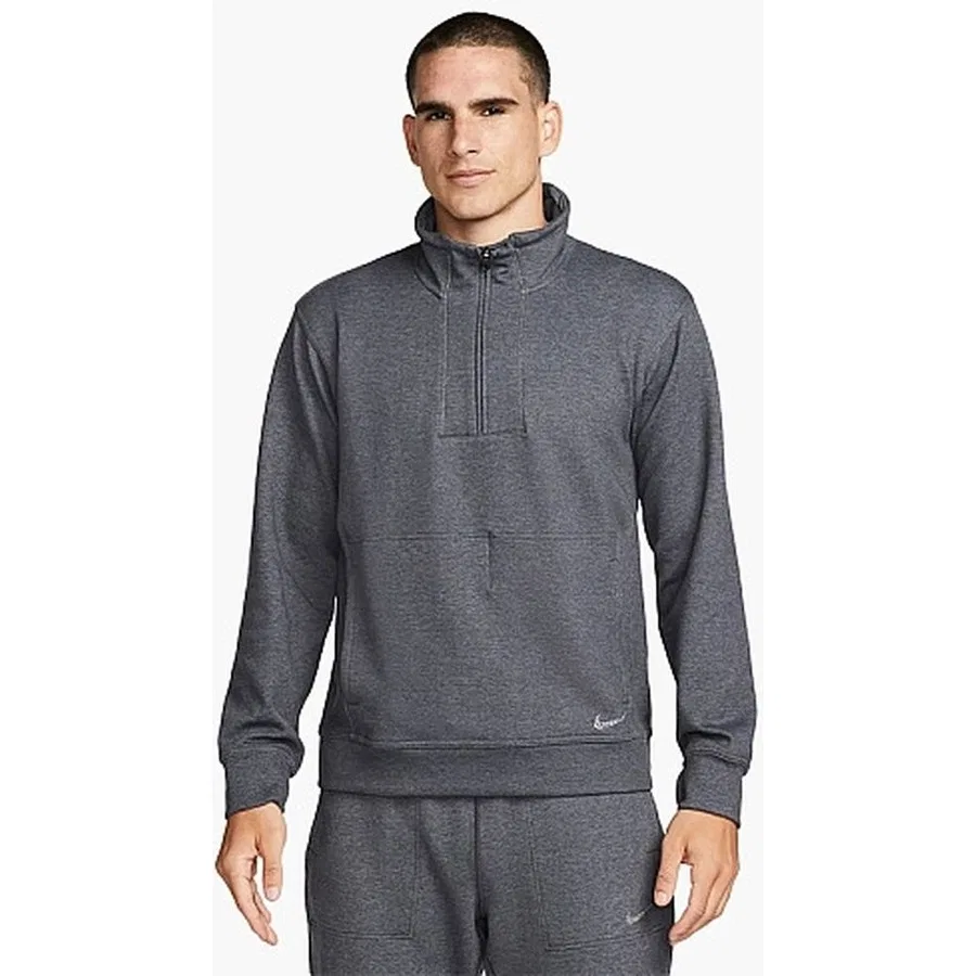 Спортивный свитшот с капюшоном Nike Ny Dri-FIT Restore Qz, Серый