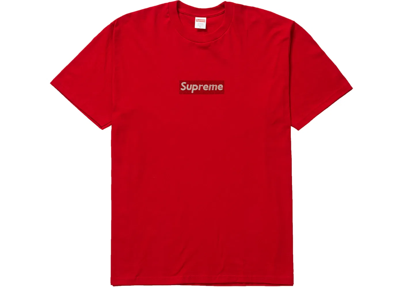 Мужская футболка с принтом Supreme Tee Supreme, Red