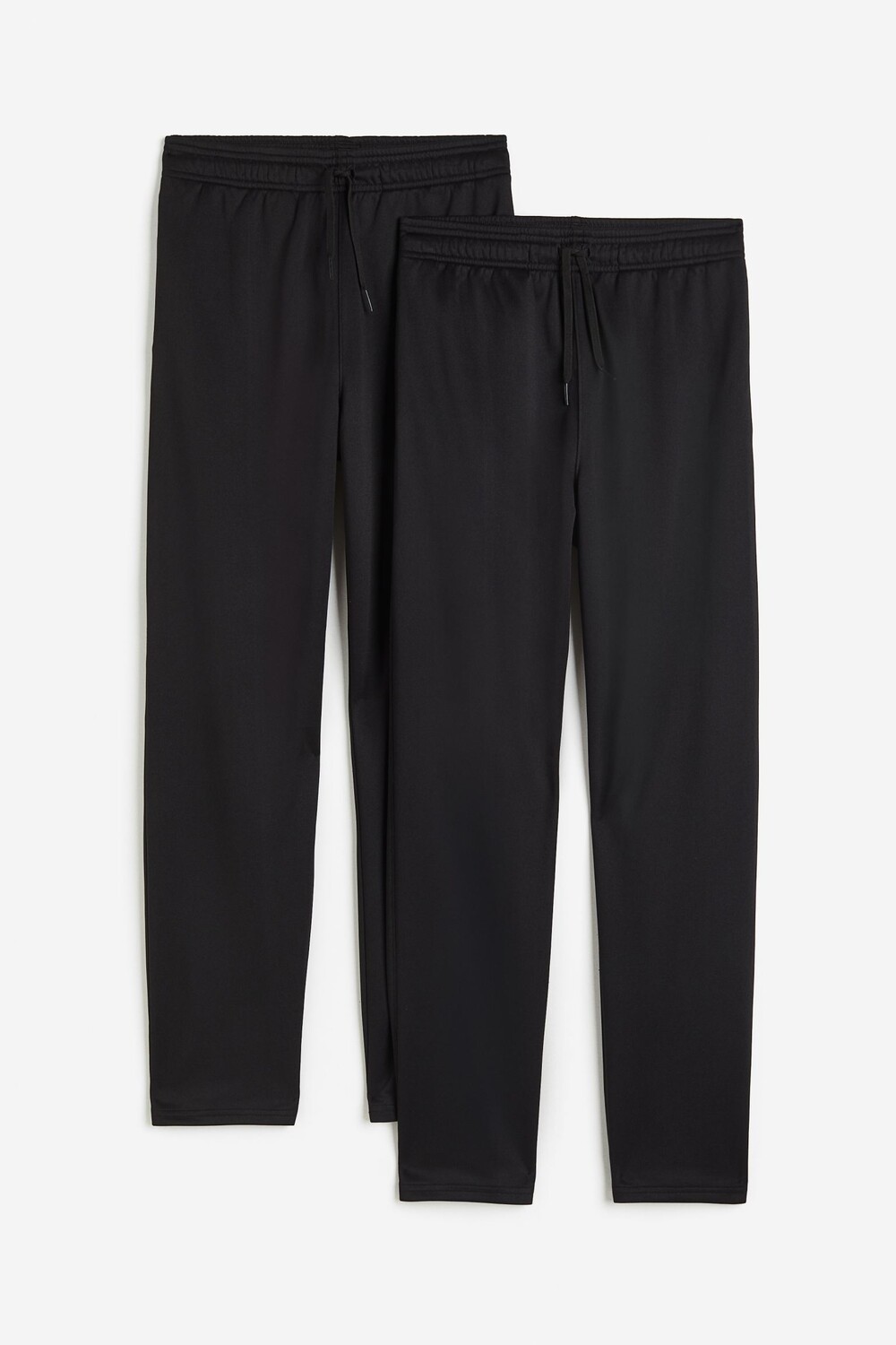 

Комплект спортивных брюк H&M Kids DryMove Track, 2 предмета, черный