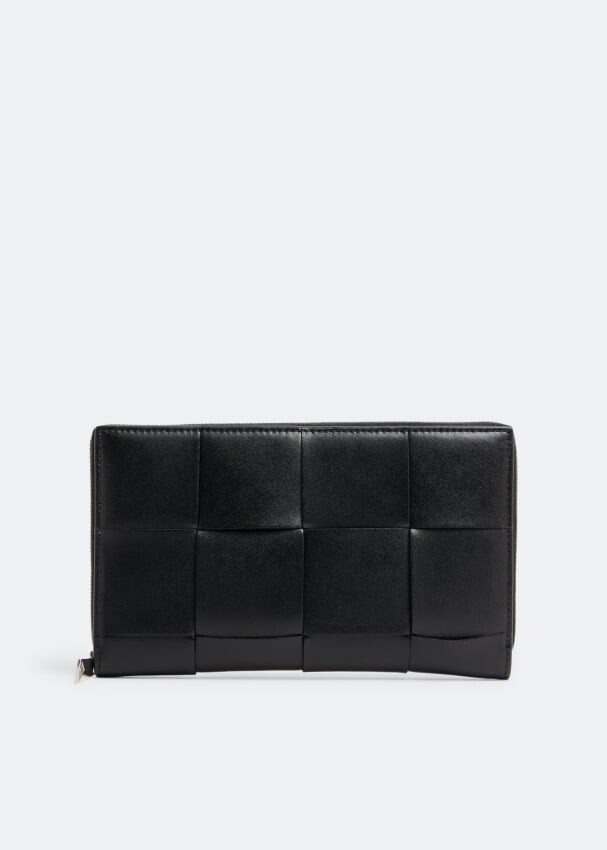 

Кошелек BOTTEGA VENETA Zip-around wallet, черный