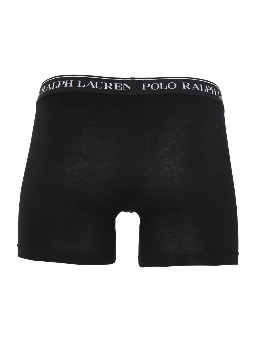 Боксерские шорты Polo Ralph Lauren черного цвета — фото 3