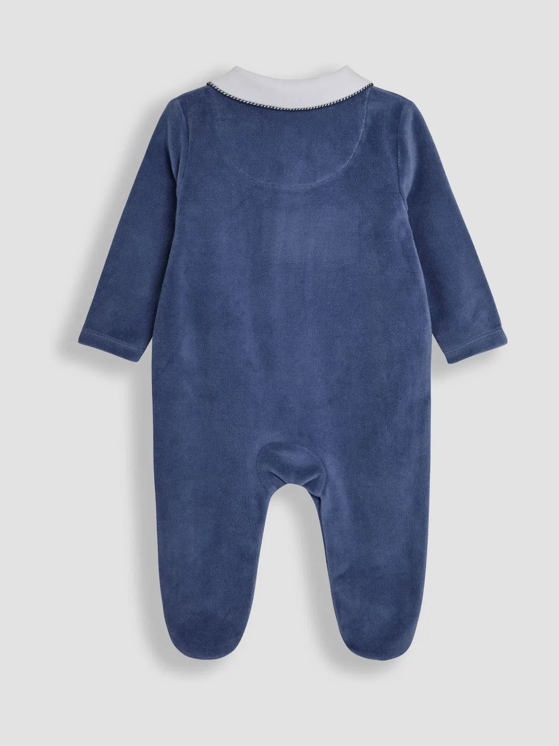 Комбинезон Paddington Velour, JoJo Maman Bébé, темно-синий — фото 2