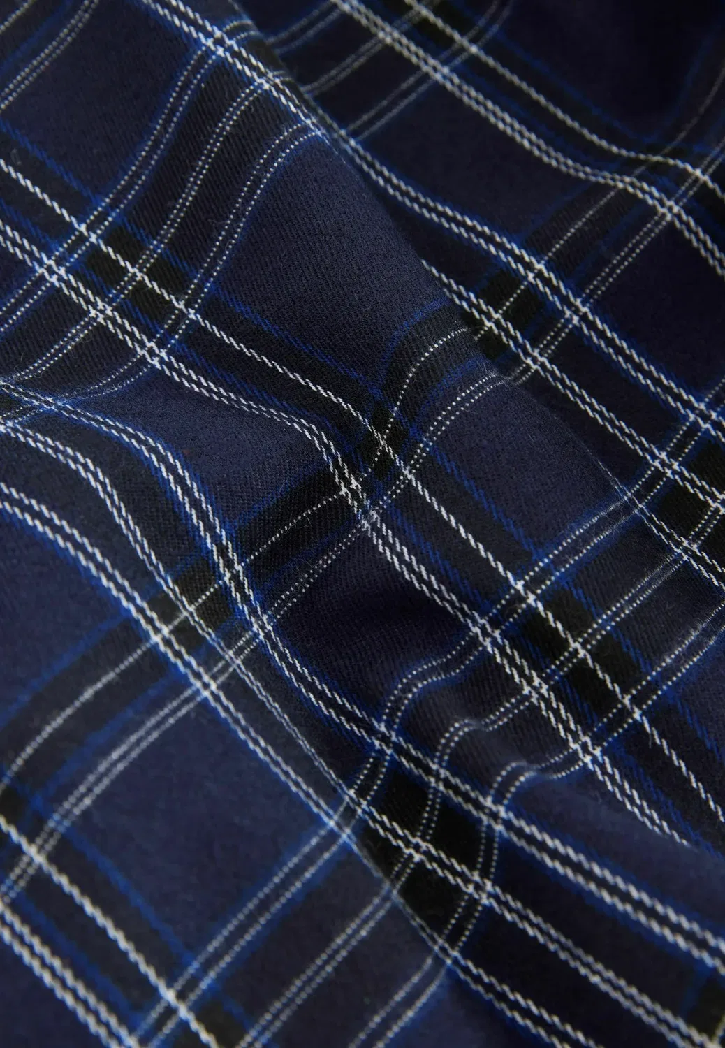 Юбка-Пуллон с подолом Hanky - юбка-трапеция Next, Navy Check — фото 4