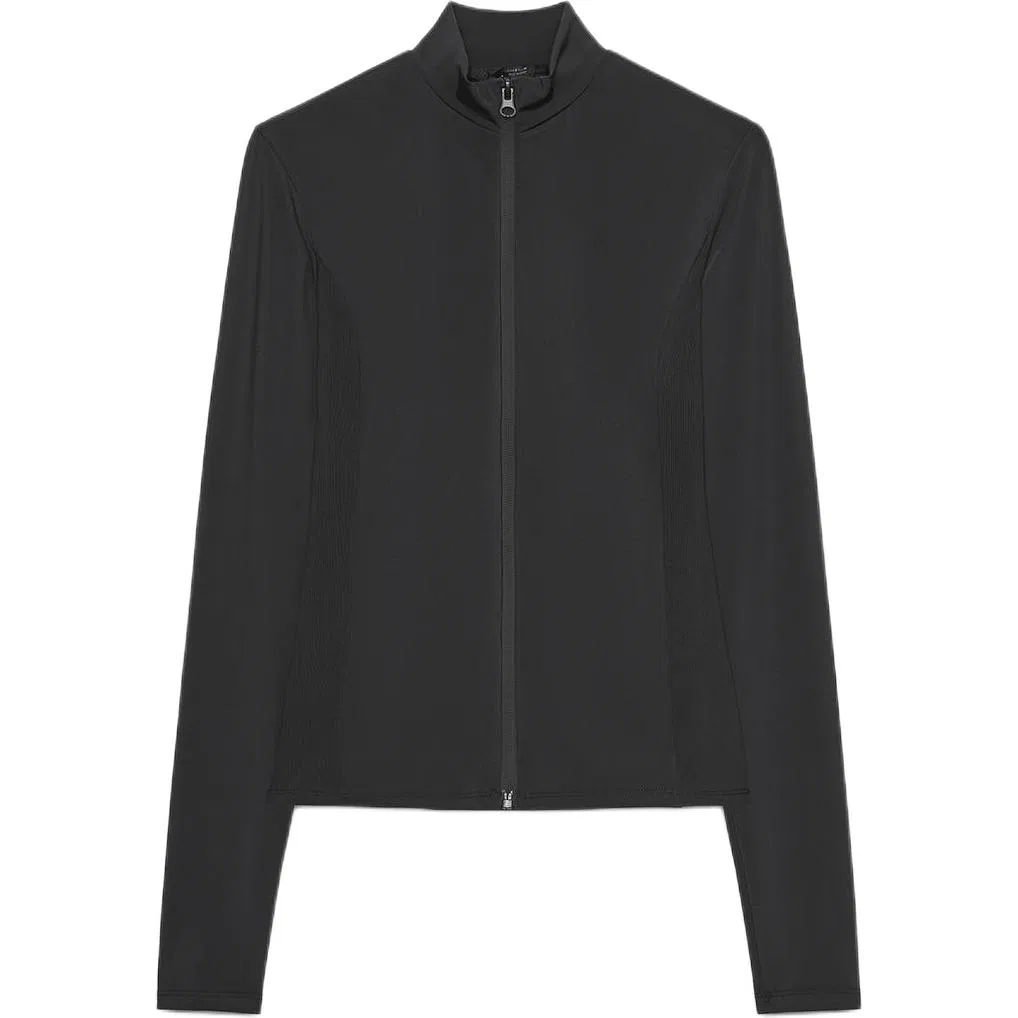Женская куртка с воротником-стойкой Other, ZARA, Black