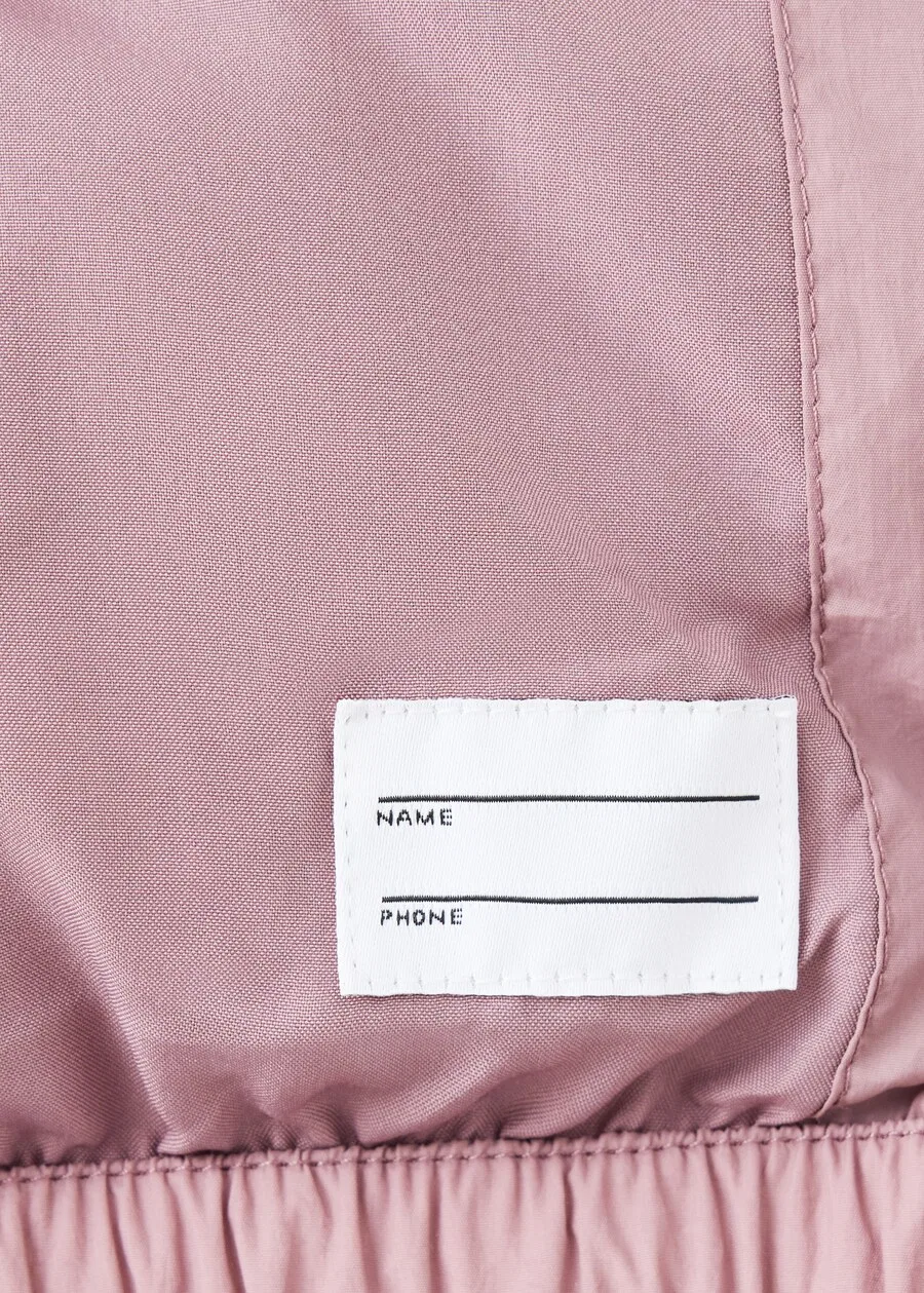 Детский жилет MANGO KIDS 'PEKIN' розового цвета — фото 4