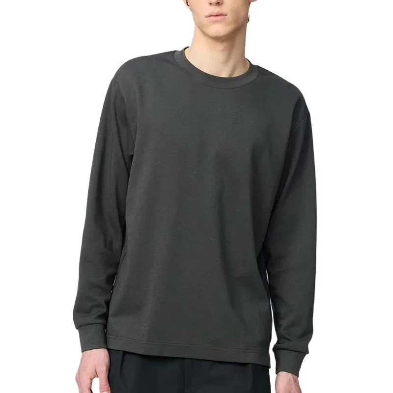 Футболка с круглым вырезом, Uniqlo, Dark Blue — фото 3