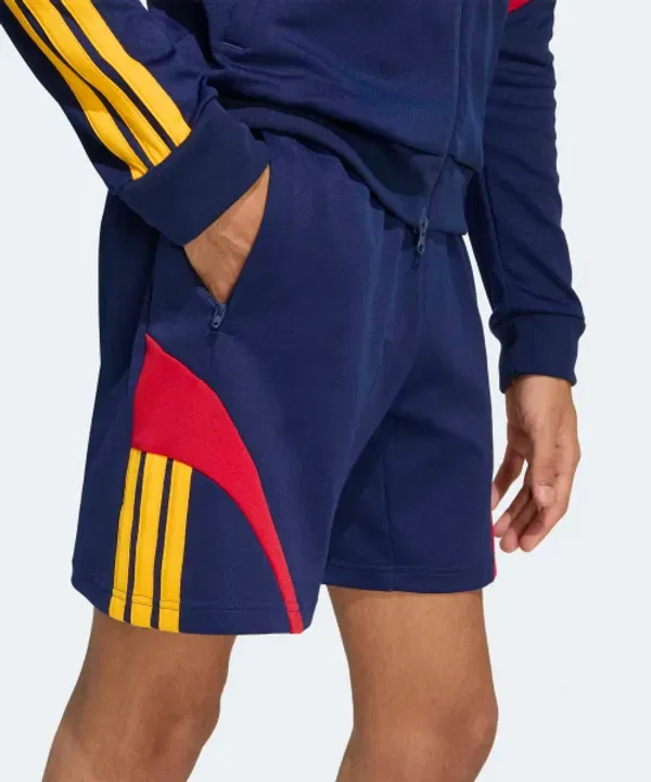 Шорты House of Tiro Nation Pack, Adidas, темно-синий — фото 3