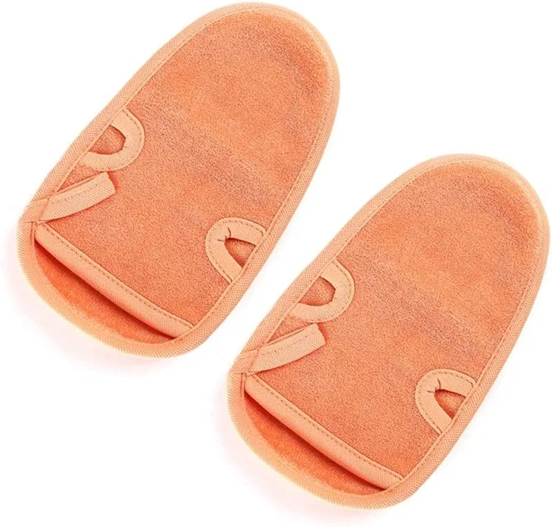 Мочалка для пилинга, 2 шт, zxb-shop, Orange