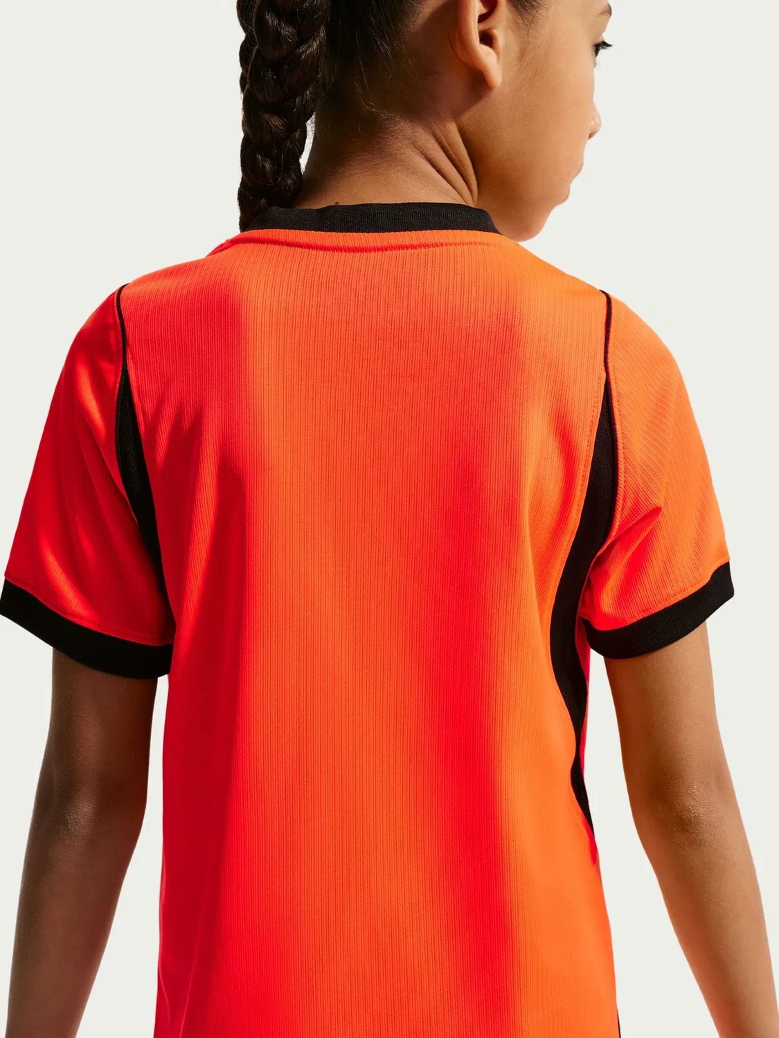 Футболка футбольная, Netherlands 2026 Stadium Home Nike, Оранжевый — фото 4