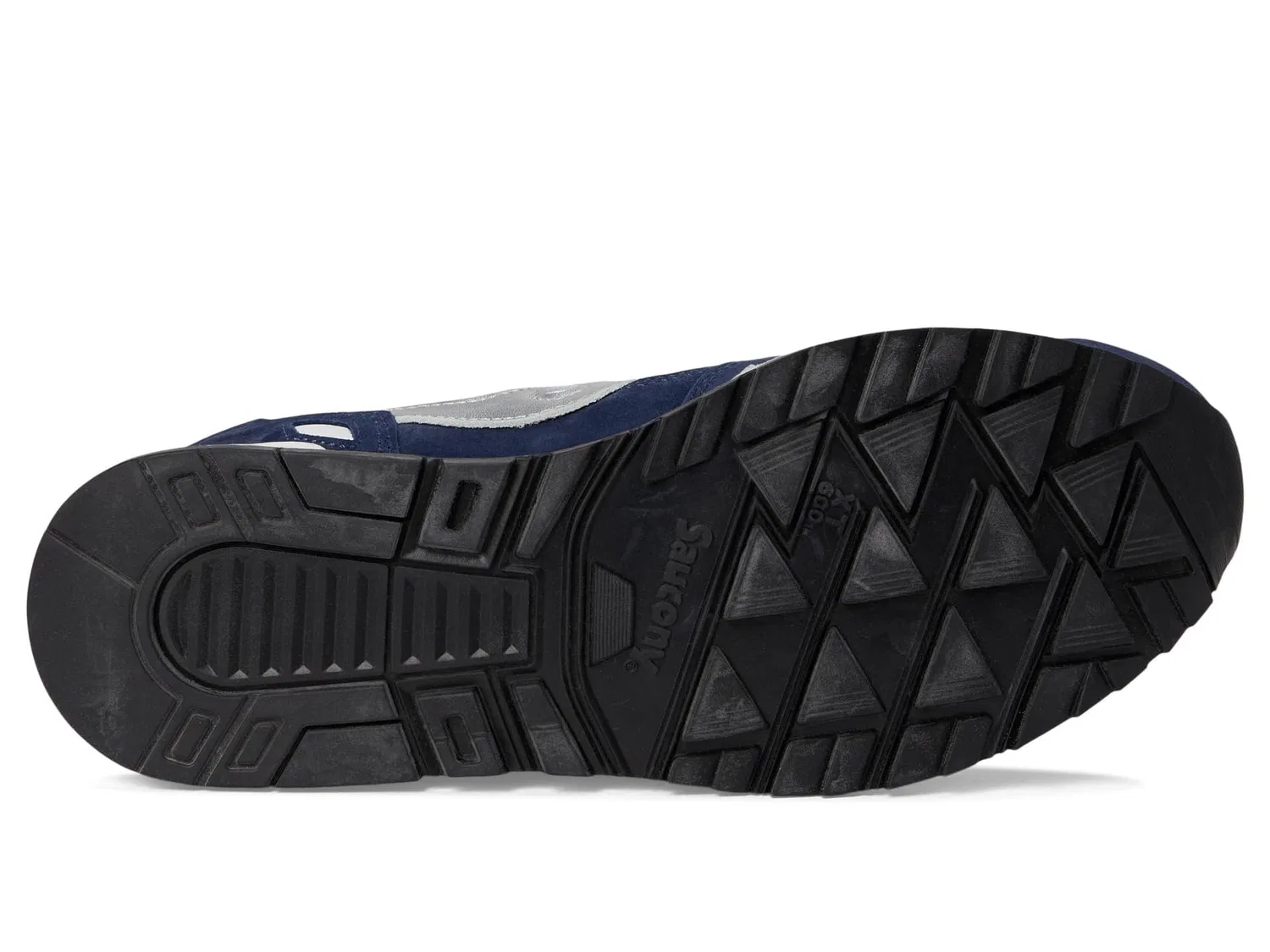Детские беговые кроссовки Shadow 5000 Saucony, White Navy Silver — фото 3