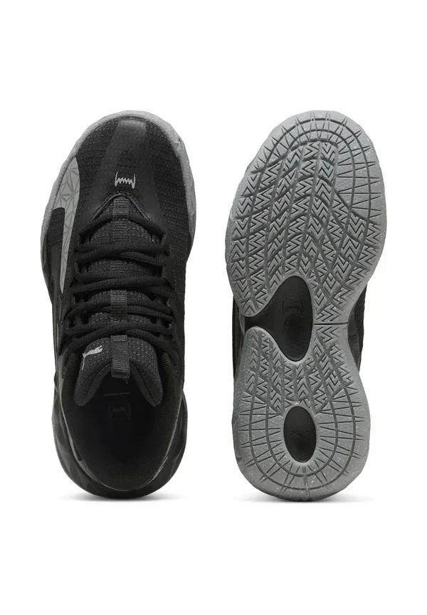 Кроссовки баскетбольные Dagger 2 Mid Puma Cool/Mid Gray, черный/серый — фото 3