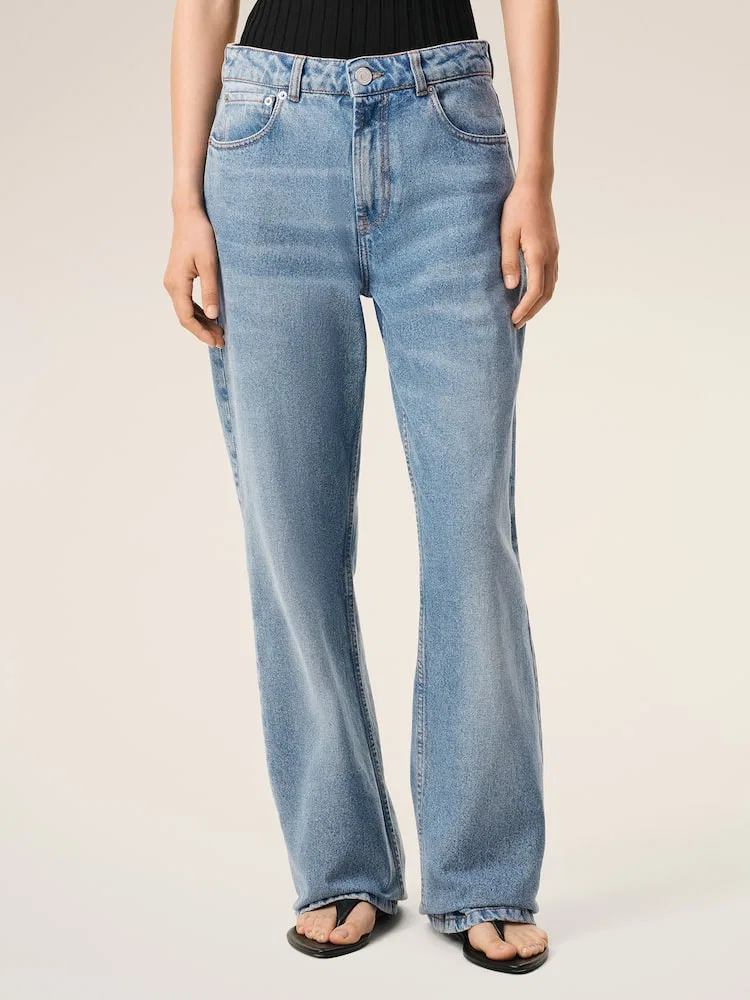 Джинсы свободного кроя Large Fit Jeans AMI PARIS, Blue — фото 2