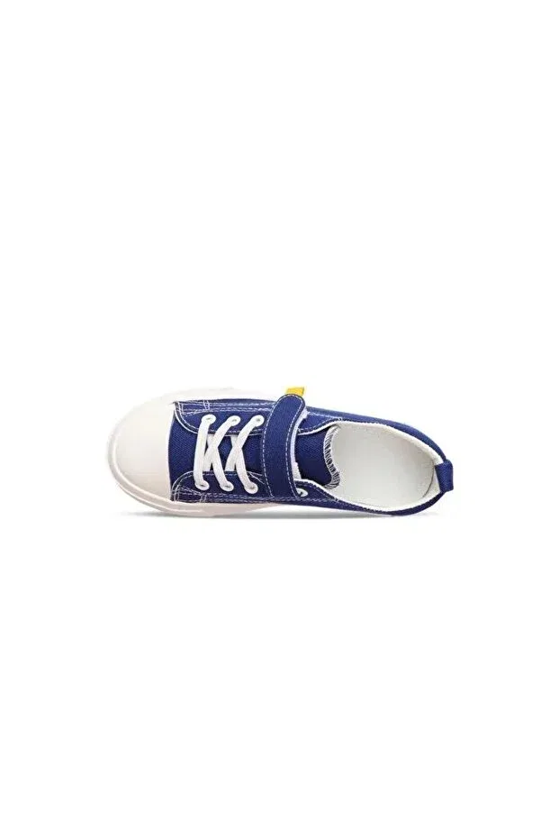 Детские ботинки для девочек льняные Vicco, Navy Blue — фото 3