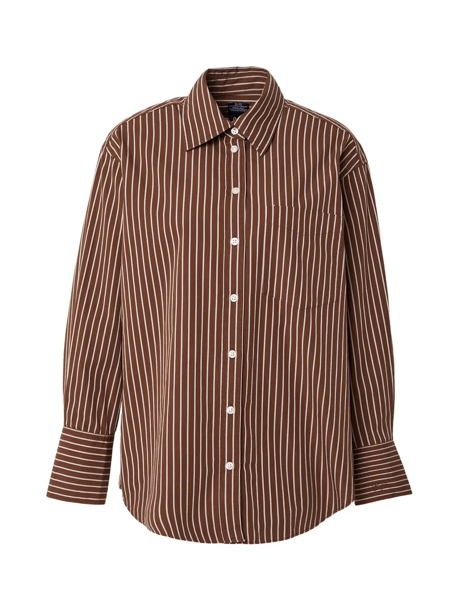 Блузка GAP коричневого цвета