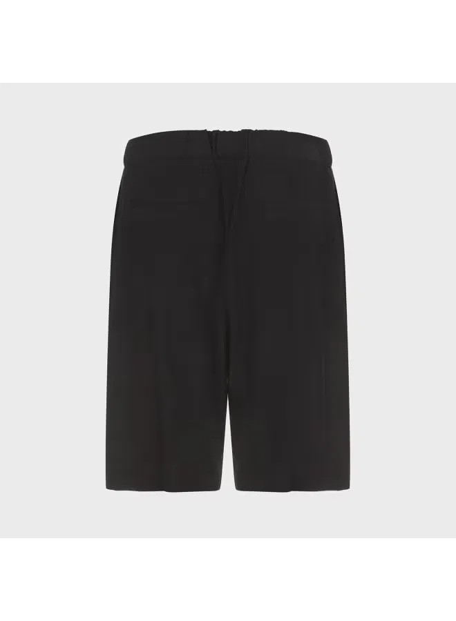 Шорты-бермуды текстурированные Zara, черный — фото 3
