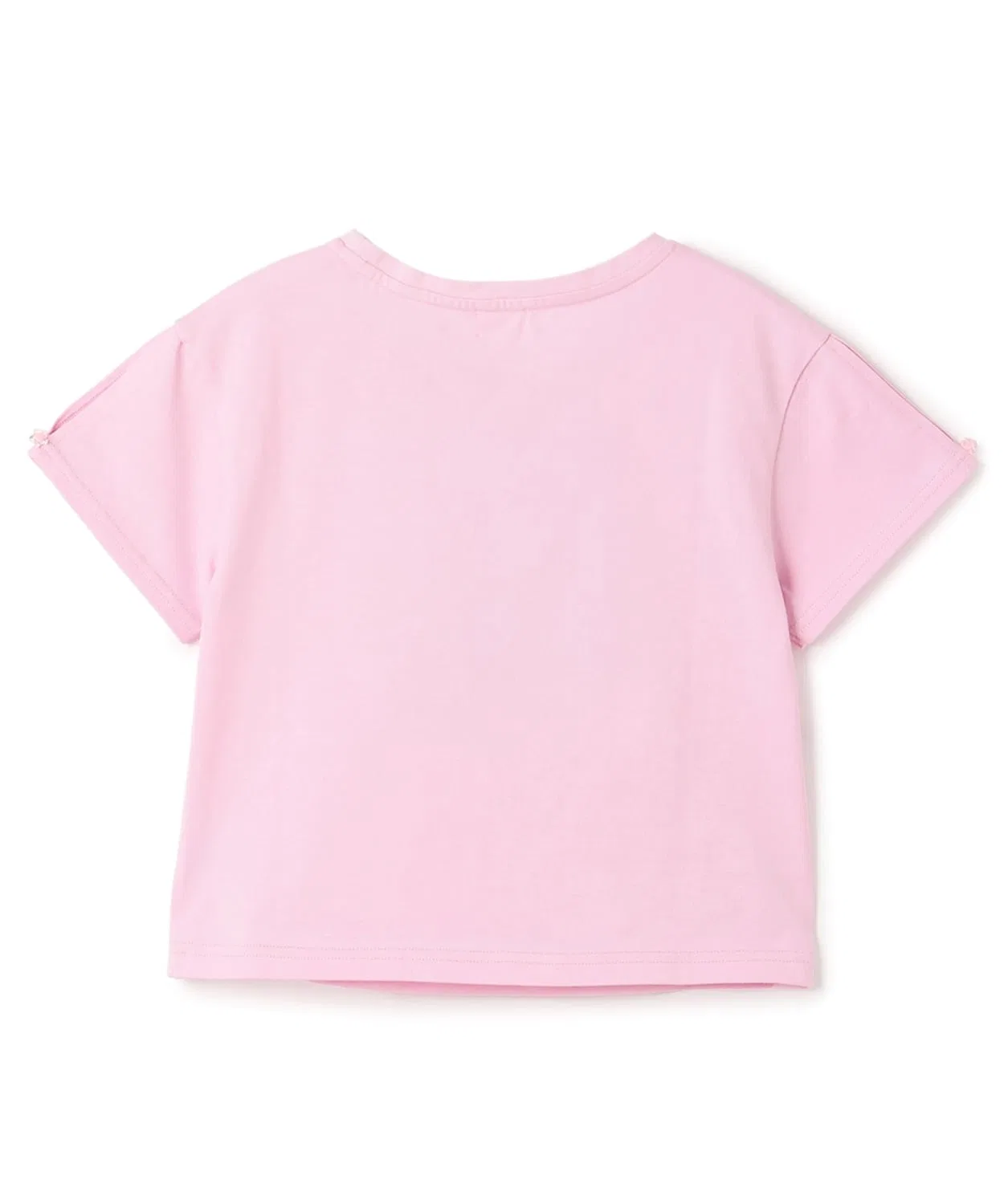 Детская футболка с вышивкой Fancy Pop mezzo piano, Light Pink — фото 2