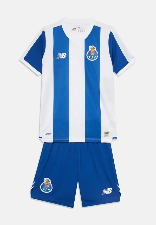 Детский футбольный комплект (джерси и шорты) FC Porto New Balance, Blue/White, белый