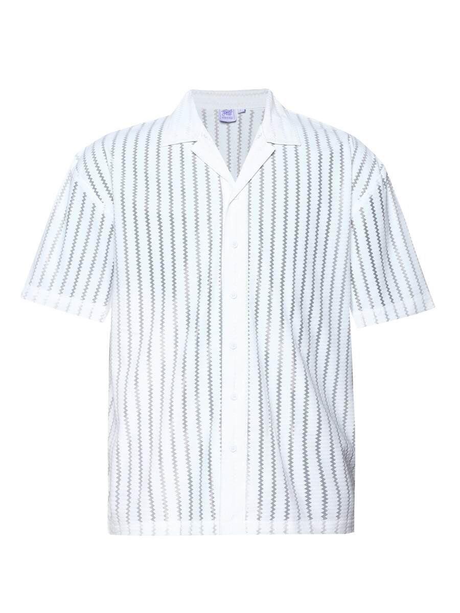 

Рубашка на пуговицах классического кроя Campus Sutra Trace, белый