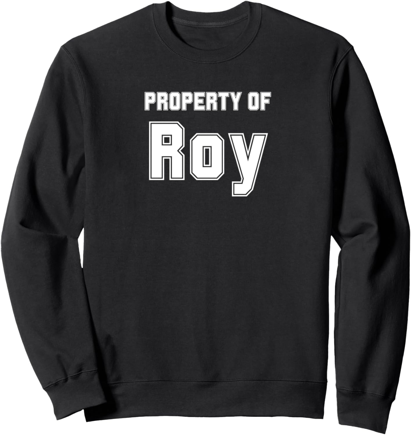

Забавная толстовка с надписью «Собственность ROY» для девичника Funny Bachelorette Gifts For Bride Property Of Co., черный