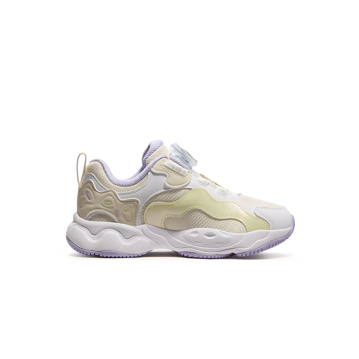 Детские кроссовки с принтом FILA KIDS, Eggshell Pink/Fila White — фото 3