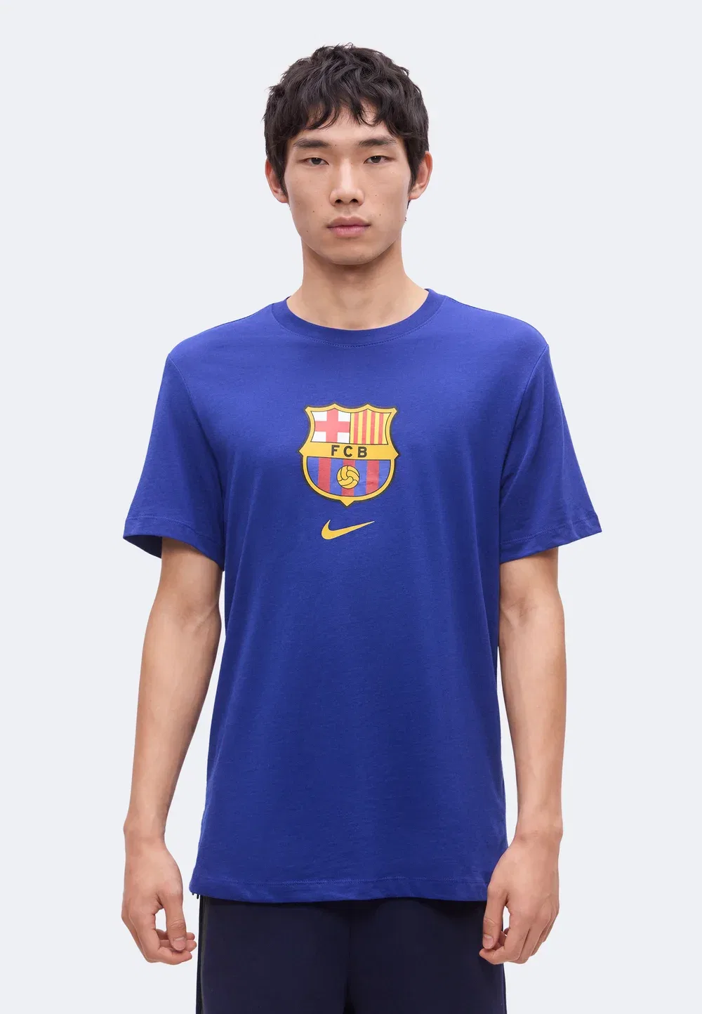Футболка с эмблемой ФК «Барселона» - клубная одежда Nike Performance, Deep Royal Blue