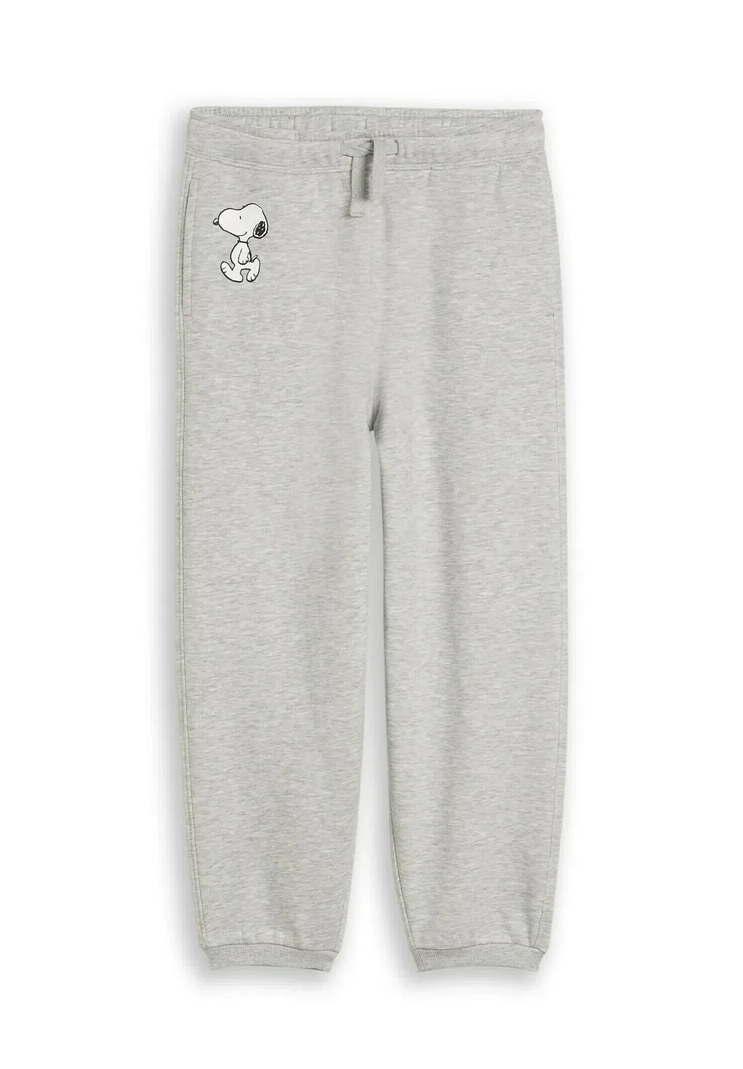 Спортивные штаны Hosen & Chino с принтом Snoopy, меланжевая оптика - спортивные штаны Tom Tailor, Light Stone Grey Melange