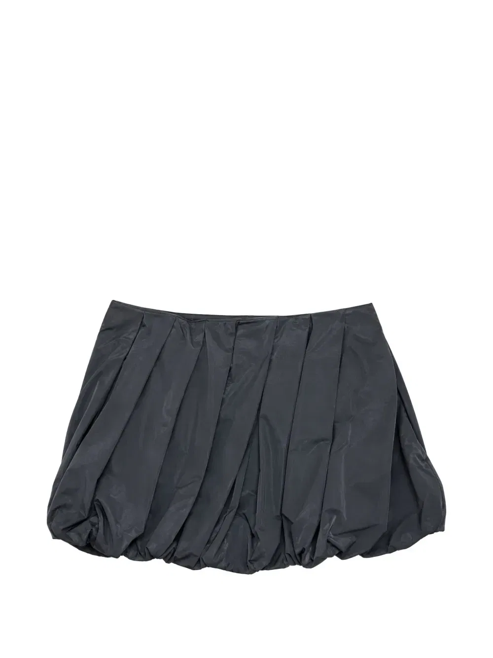Плиссированная мини-юбка с подолом-баллоном Elisabetta Franchi La Mia Bambina, черный — фото 2