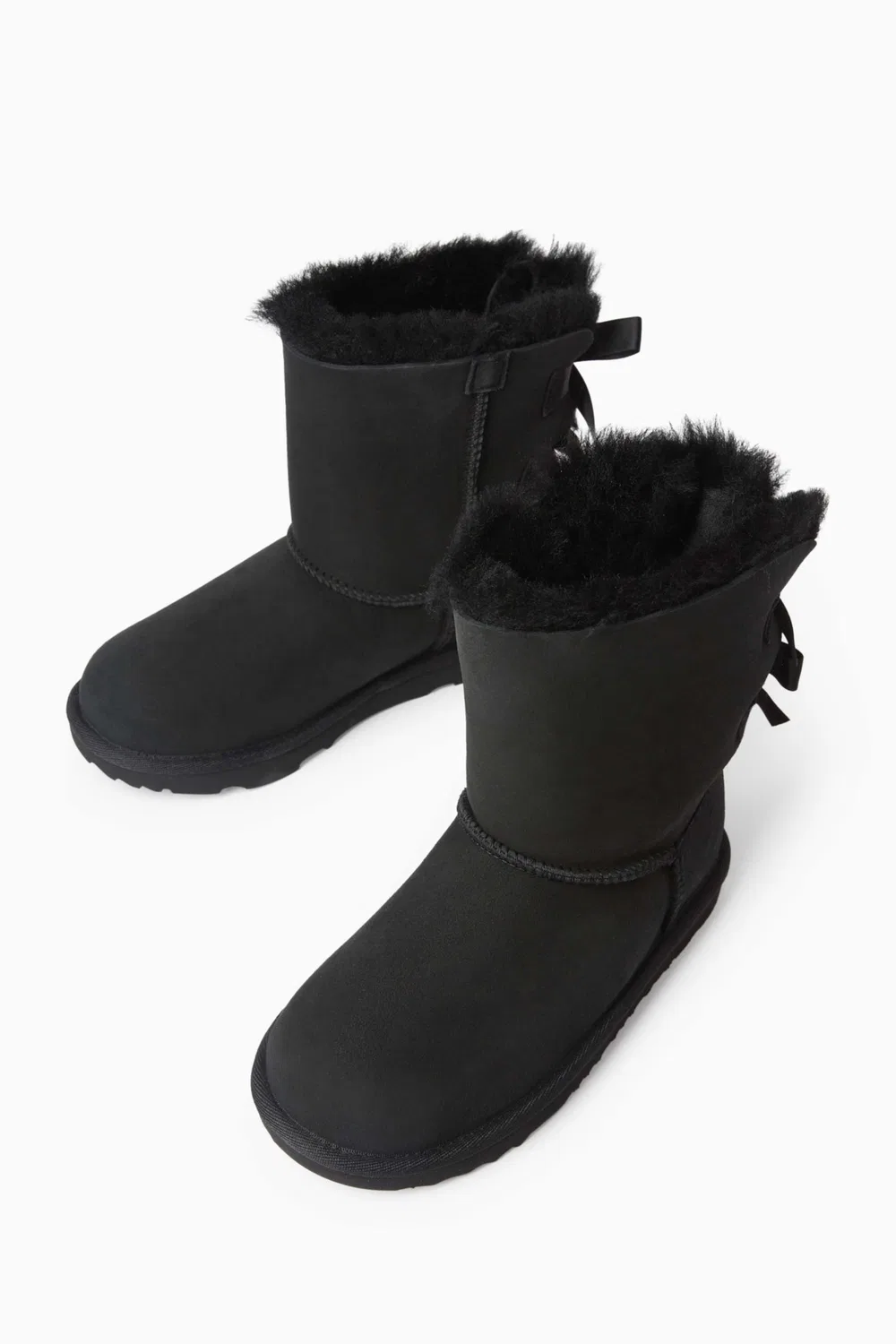 Ботинки Mini Bailey Bow II UGG, черный — фото 3