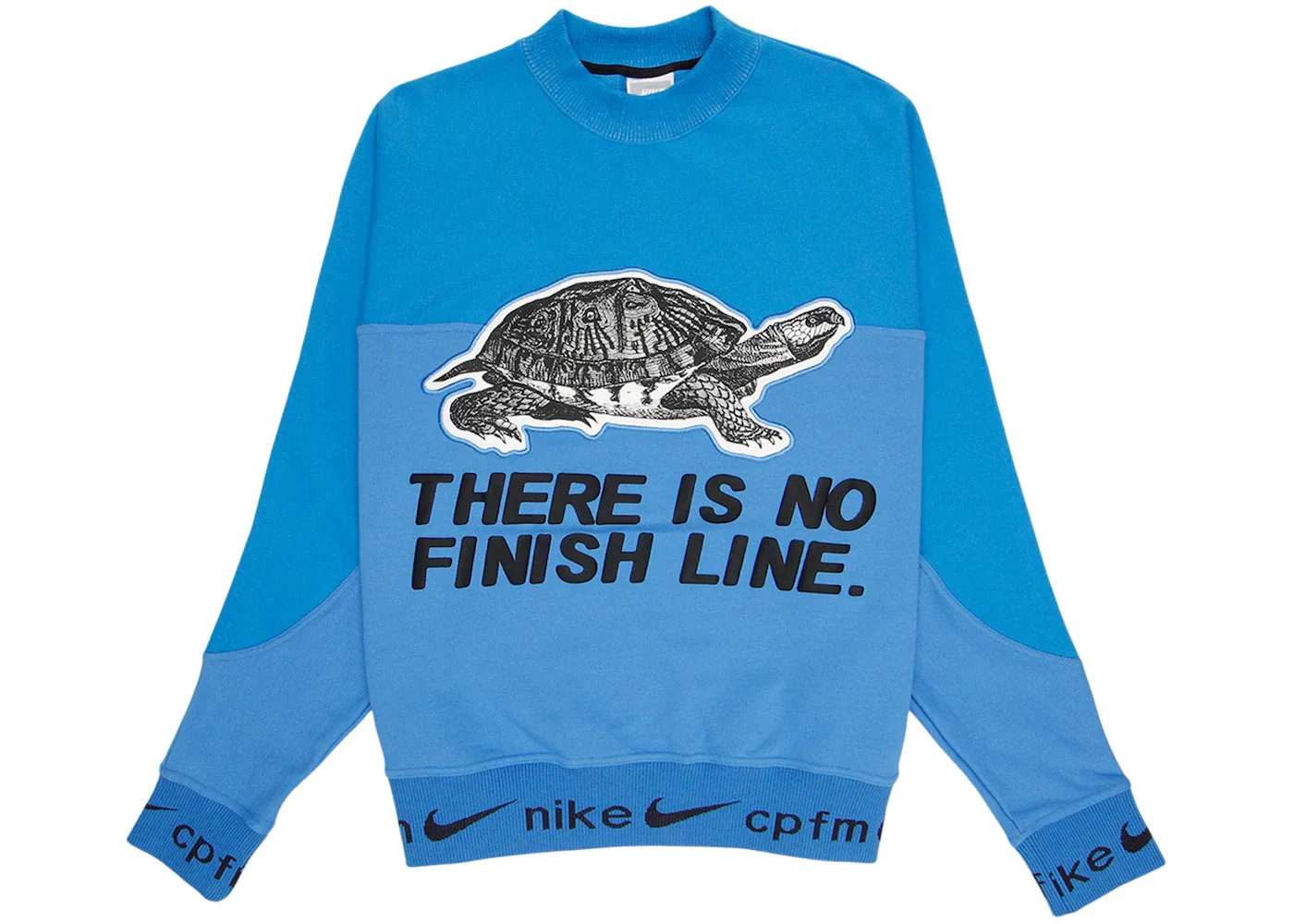 Мужской свитшот с принтом Nike x Cactus Plant Flea Market Fleece Crewneck, Blue